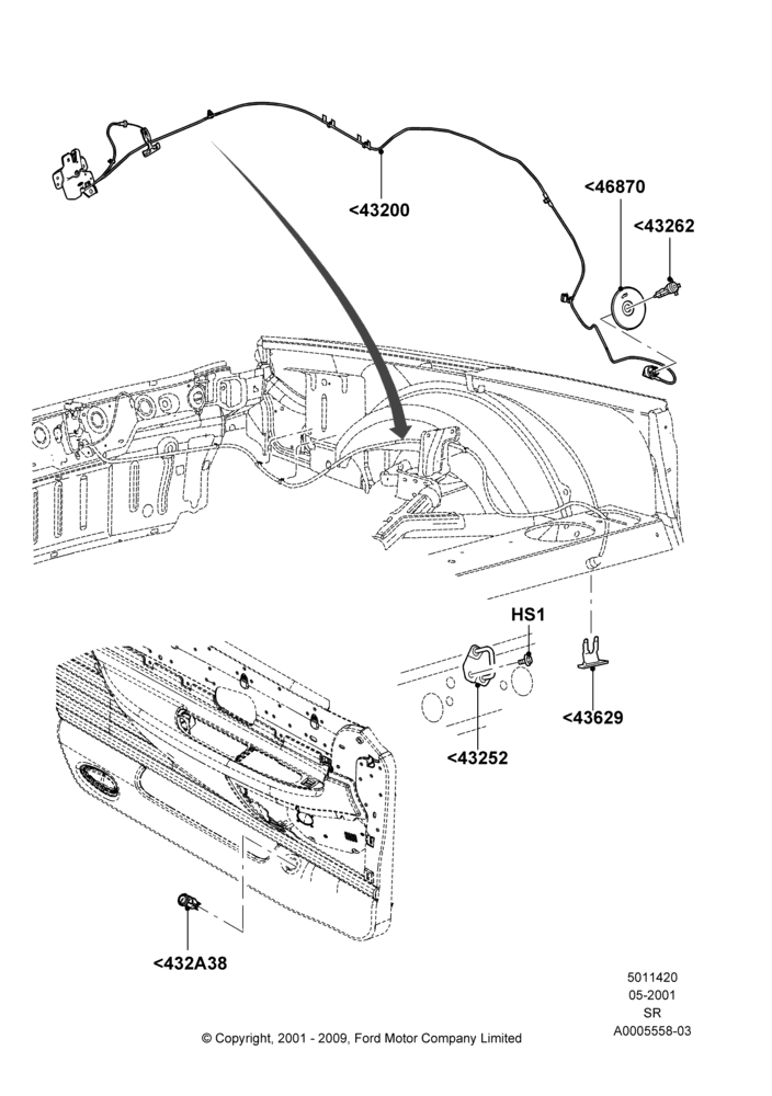 20 - Luggage Compt/Tailgte Lock Controls; 04/JUN/2001-01/JUL/2005