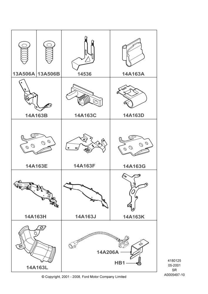 25 - Wiring Clamps; 04/JUN/2001-01/JUL/2005