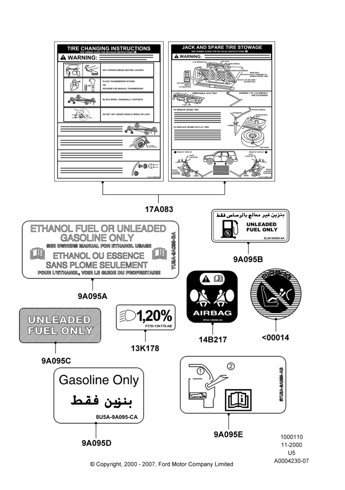 10 - Decals; 13/NOV/2000-16/DEC/2010