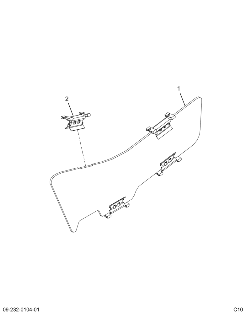 ..COVER  COWL OPENING (BC4Z-70020K59-A)