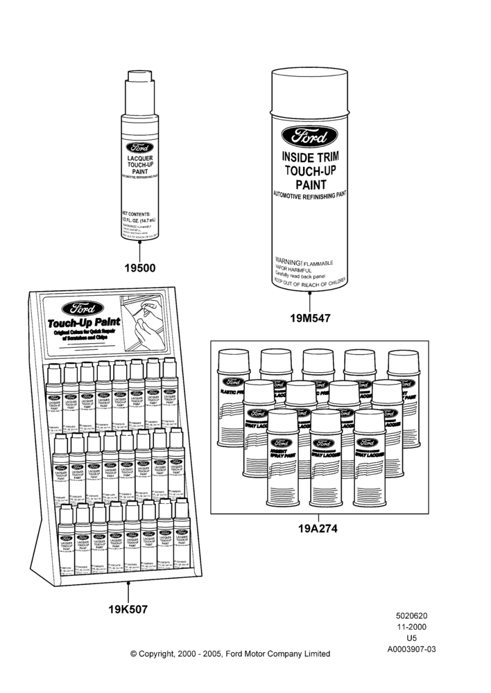 10 - Paint; 31/JAN/2000-09/MAY/2003