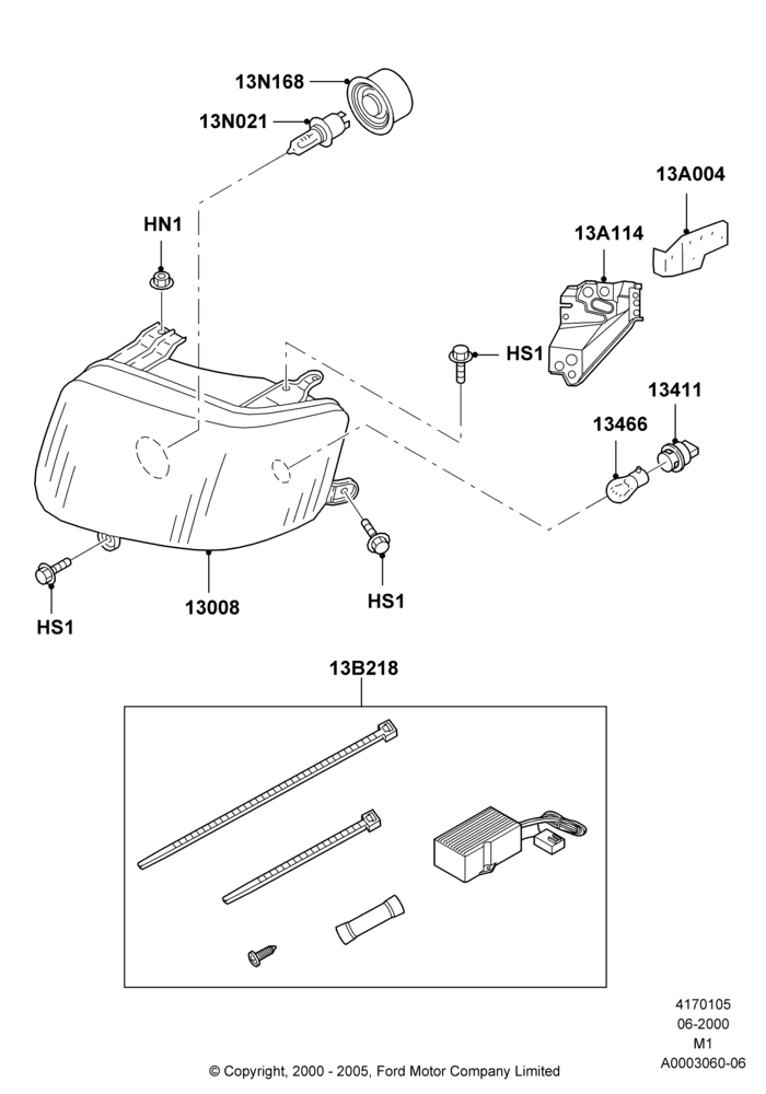 Headlamps and Front Flasher Lamps, (+) North American Markets