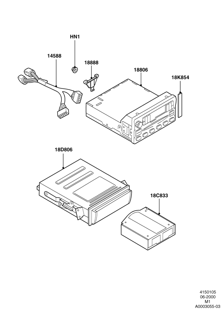 05A - Audio Equipment - Original Fit, (+) North American Markets; 12/JUN/2000-01/MAY/2006