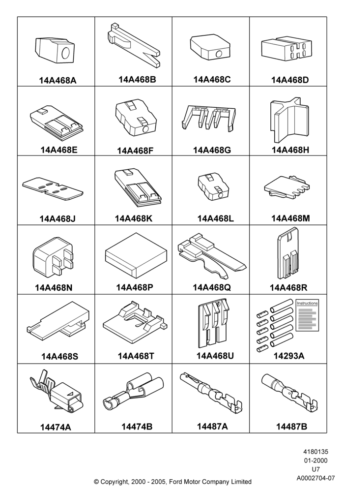 35A - Wiring Terminals; 31/JAN/2000-09/MAY/2003