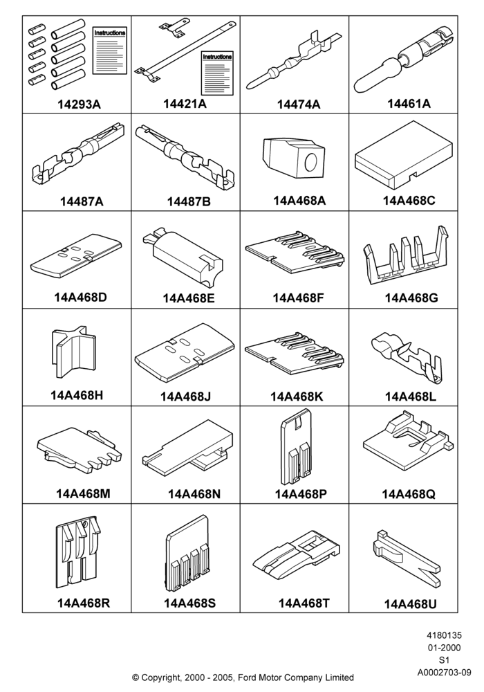 35A - Wiring Terminals, Page A; 31/JAN/2000-30/JUN/2005