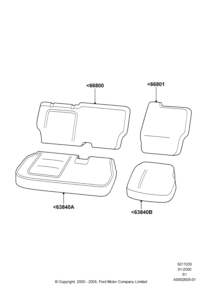35 - Rear Seat Pads/Valances & Heating; 31/JAN/2000-30/JUN/2005