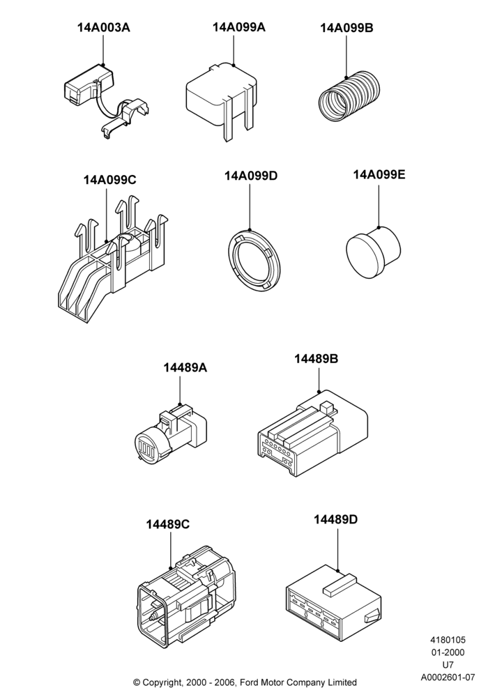 05 - Wiring Covers; 31/JAN/2000-09/MAY/2003