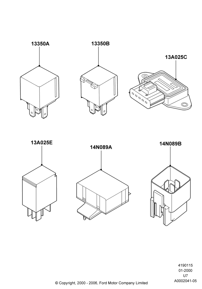 15 - Relays; 31/JAN/2000-09/MAY/2003