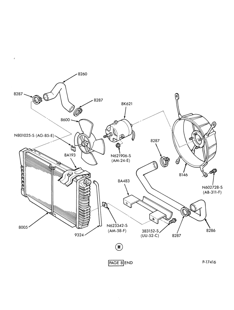 90.2 - 4 CYL. 2.3L (140 C.I.D.)-Liquid propane gas (LPG)- cooling system