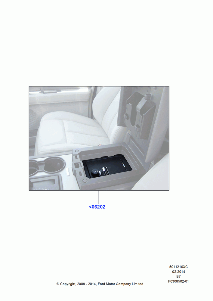 10XC - Console - Floor, Accessory - Console Vault; 29/JUN/2009-11/AUG/2014