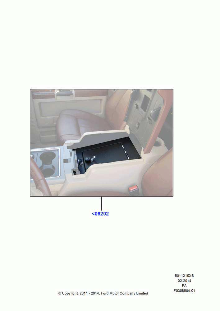 10XB - Console - Floor, Accessory; 25/JUL/2011-05/JUL/2016