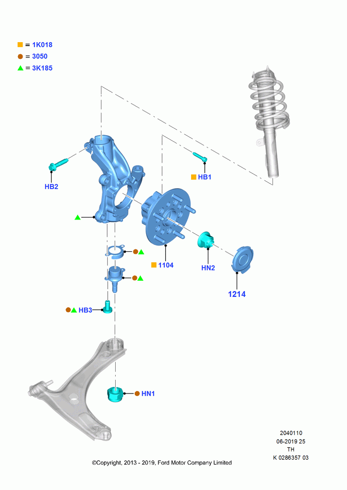 10 - Front Knuckle and Hub; 21/APR/2014