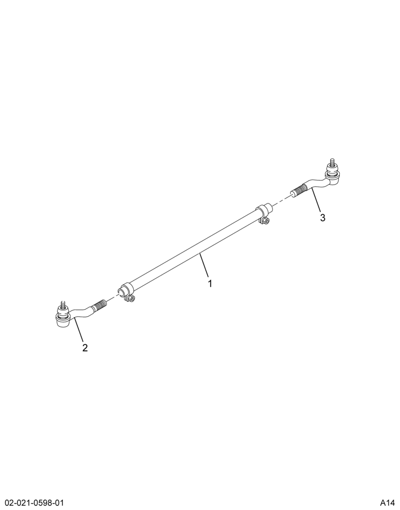 ....TIE ROD TUBE AND TIE RODS (FC4Z-3304-D)
