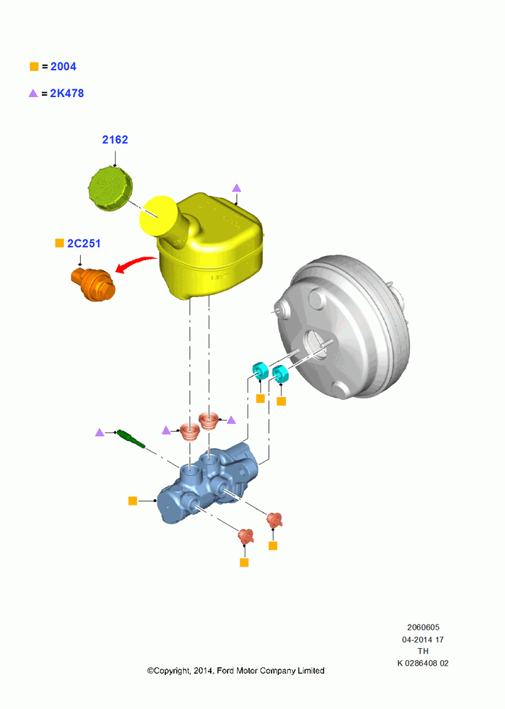 05 - Master Cylinder - Brake System; 21/APR/2014