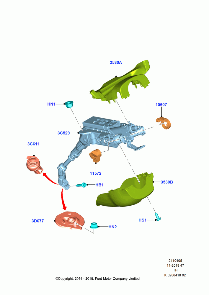 05 - Steering Column; 21/APR/2014