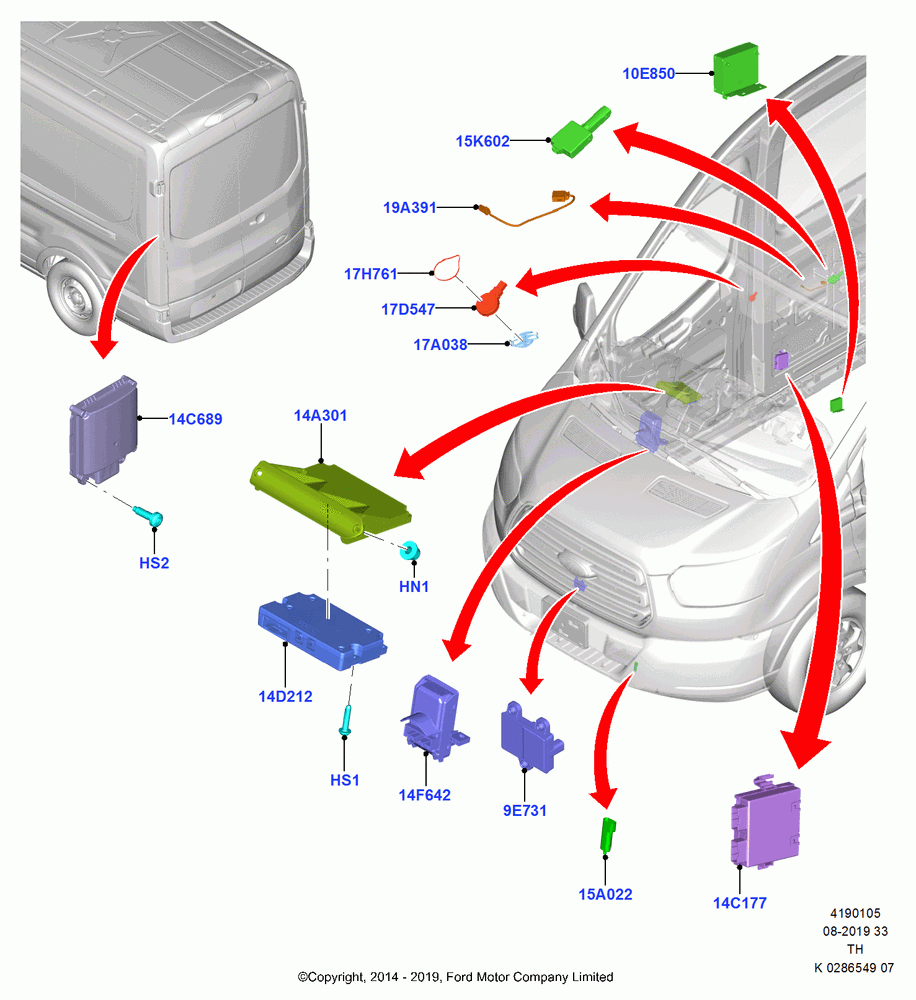 05 - Vehicle Modules and Sensors; 21/APR/2014