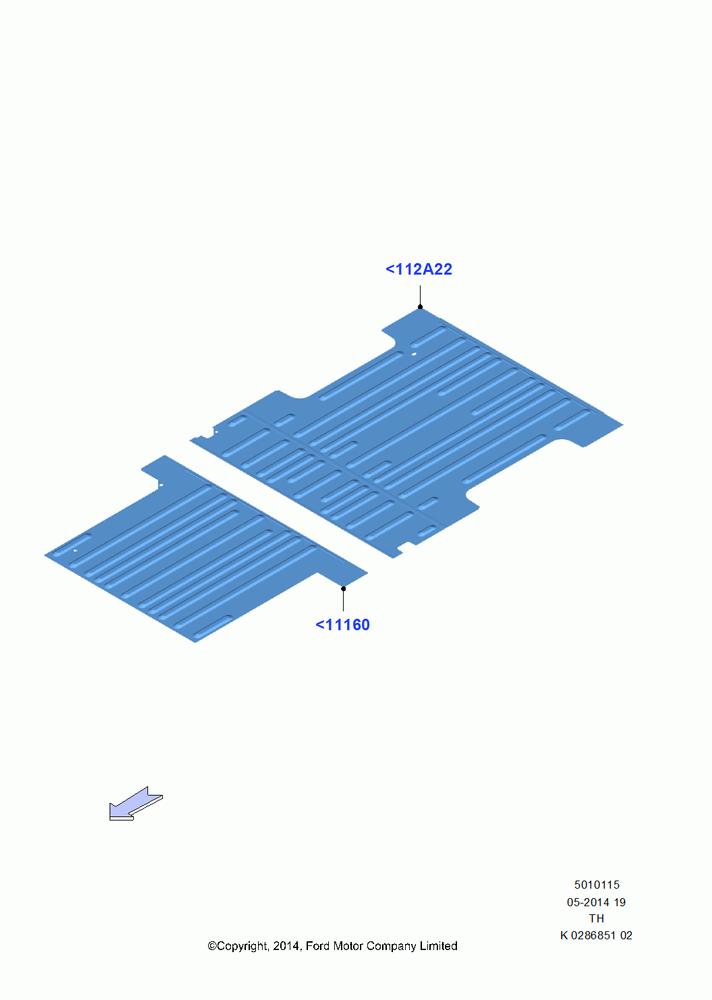 15 - Floor Pan - Center and Rear; 21/APR/2014