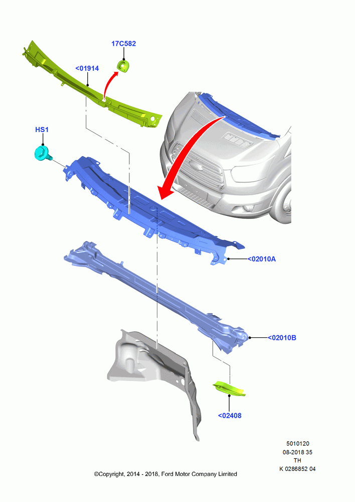 20 - Cowl/Panel and Related Parts; 21/APR/2014