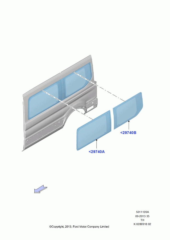 20A - Side Windows, All Medium Series; 21/APR/2014