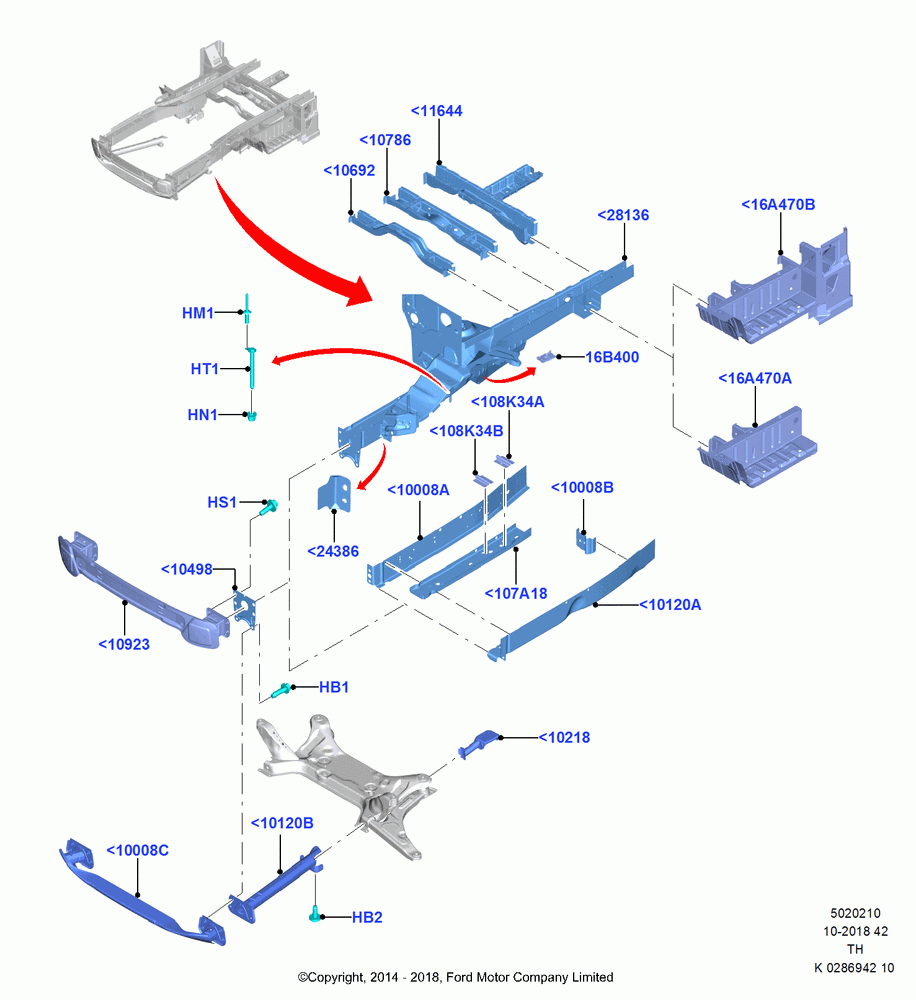 10 - Front Chassis Members; 21/APR/2014