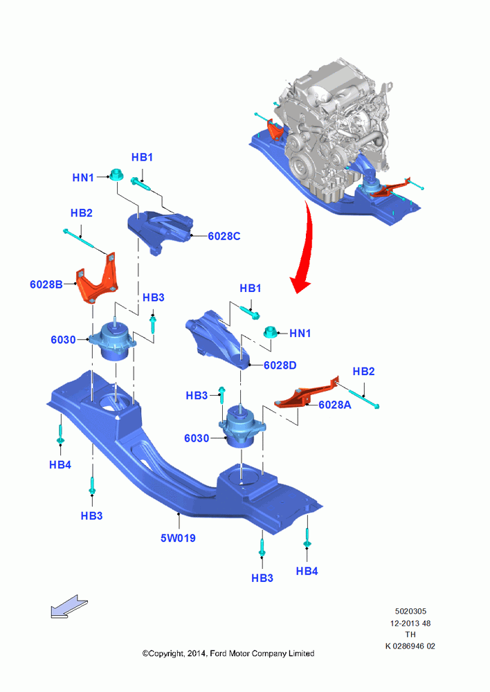 05 - Engine Mounting; 21/APR/2014