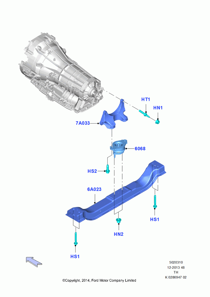 10 - Transmission Mounting; 21/APR/2014