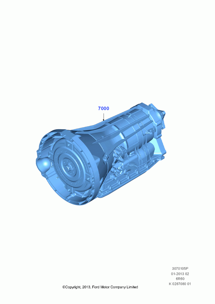 05P - Auto Trans Assy & Speedometer Drive, 6 Speed Automatic Trans (6R80); 21/APR/2014