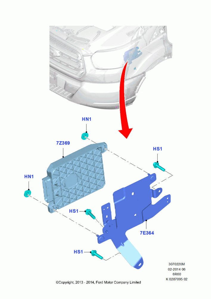 20M - Transmission Modules and Sensors, 6 Speed Automatic Trans (6R80); 21/APR/2014
