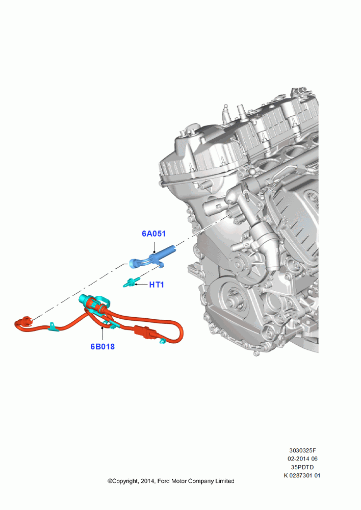 25F - Engine Heater, 3.5L V6 GTDI; 21/APR/2014