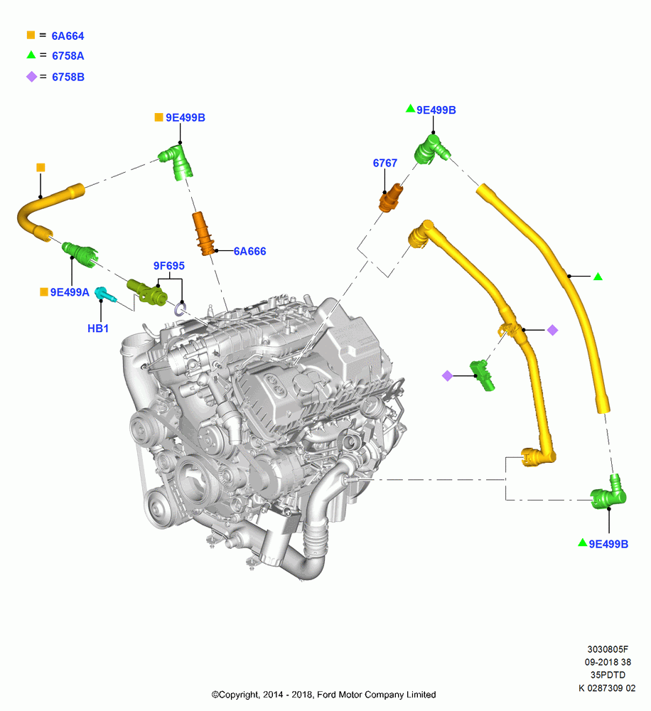 05F - Emission Control - Crankcase, 3.5L V6 GTDI; 21/APR/2014
