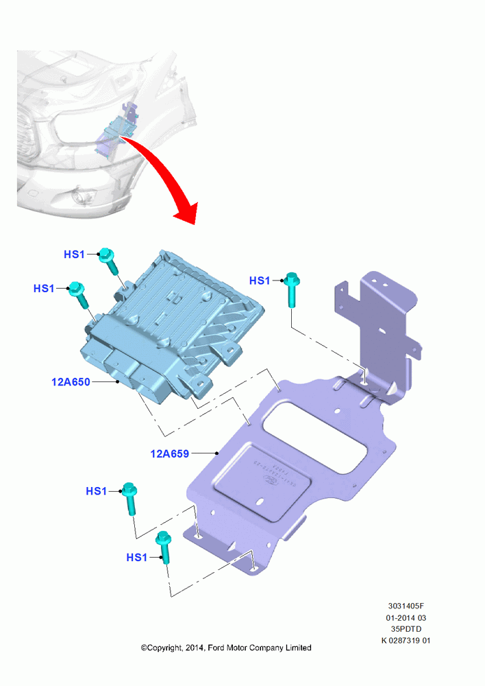 05F - Engine Modules and Sensors, 3.5L V6 GTDI; 21/APR/2014
