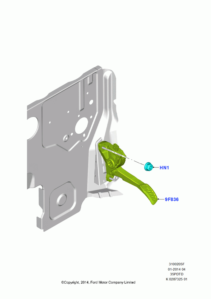 05F - Accelerator/Injection Pump Controls, 3.5L V6 GTDI; 21/APR/2014