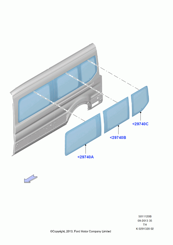 20B - Side Windows, All Long Series; 21/APR/2014