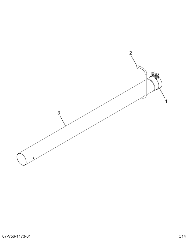....PIPE,EXHAUST , (Intl. 3738468C2)