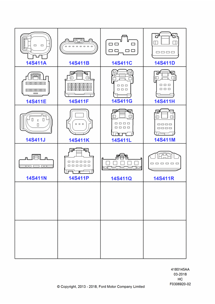 45AA - Pigtail Wiring Kits, (+) North American Markets, Switches; 30/SEP/2013
