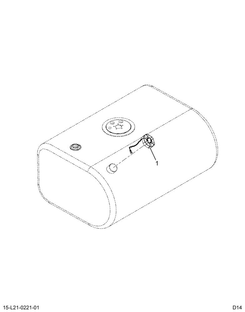 ......TANK,FUEL,65 GAL LSM, D-STYLE, (CC4Z-9002-F)