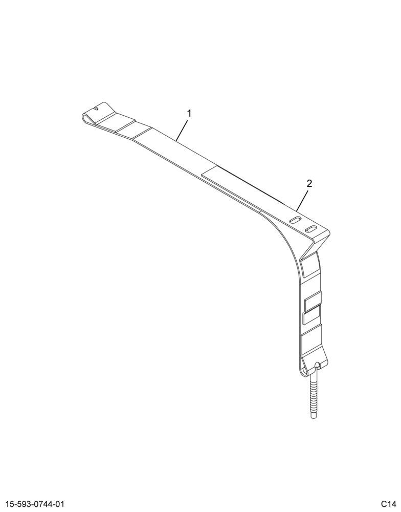 ....STRAP, FUEL TANK MTG, (FC4Z-9054-G)