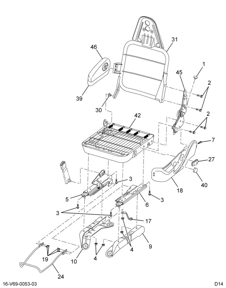Схема установки Eng. 6C34-25619A17-AA