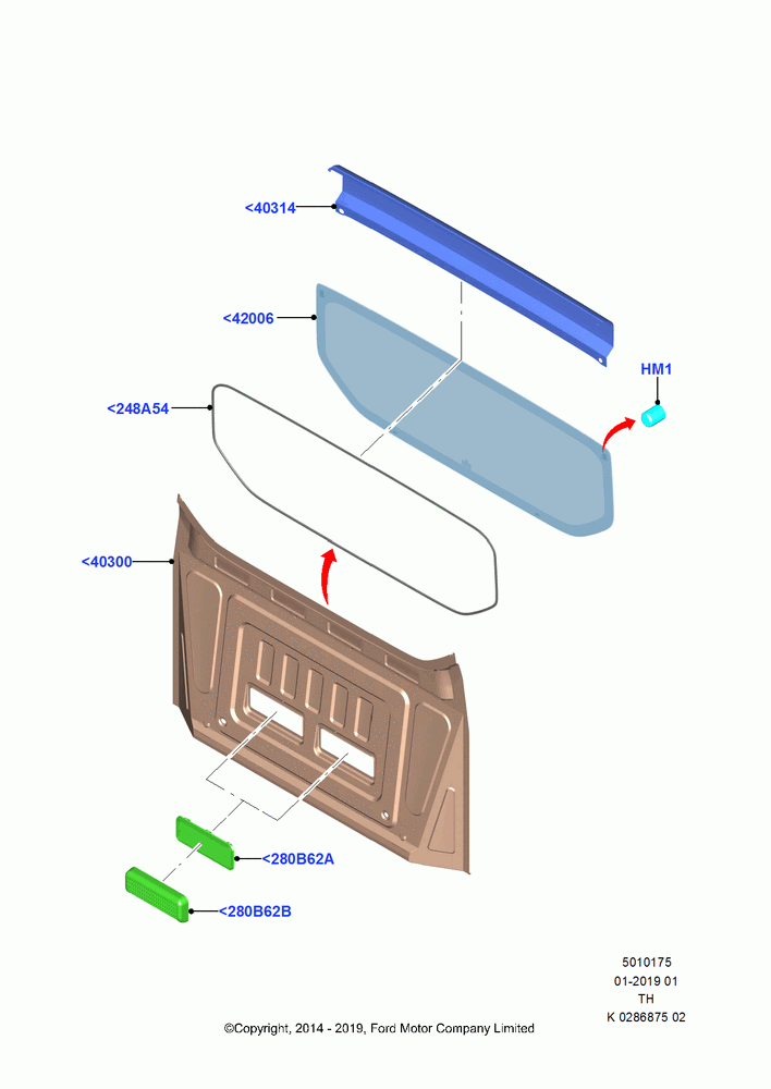 75 - Back Panel and Rear Window; 09/JUN/2014