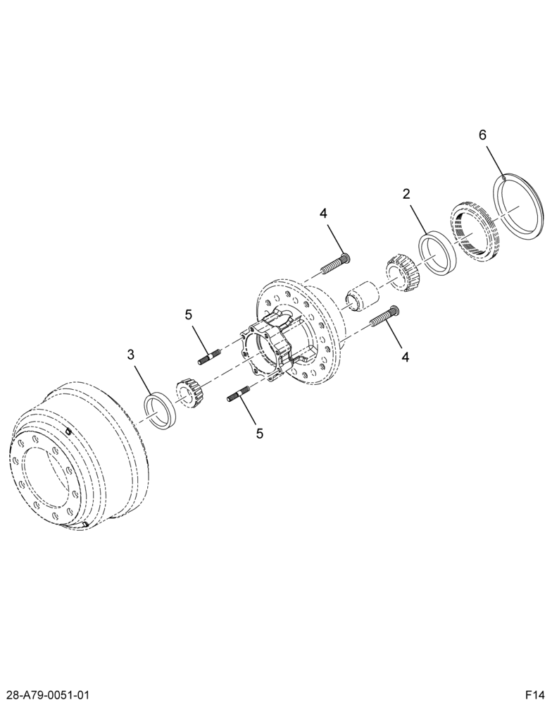 ..HUB,REAR WHEEL , 190 IRON 10-2 (CC4Z-1109-A)