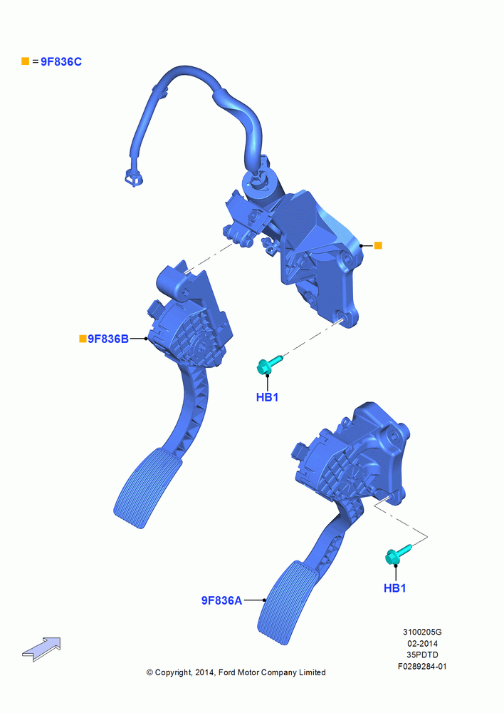05G - Accelerator/Injection Pump Controls, 3.5L V6 GTDI; 11/AUG/2014-30/JUN/2017