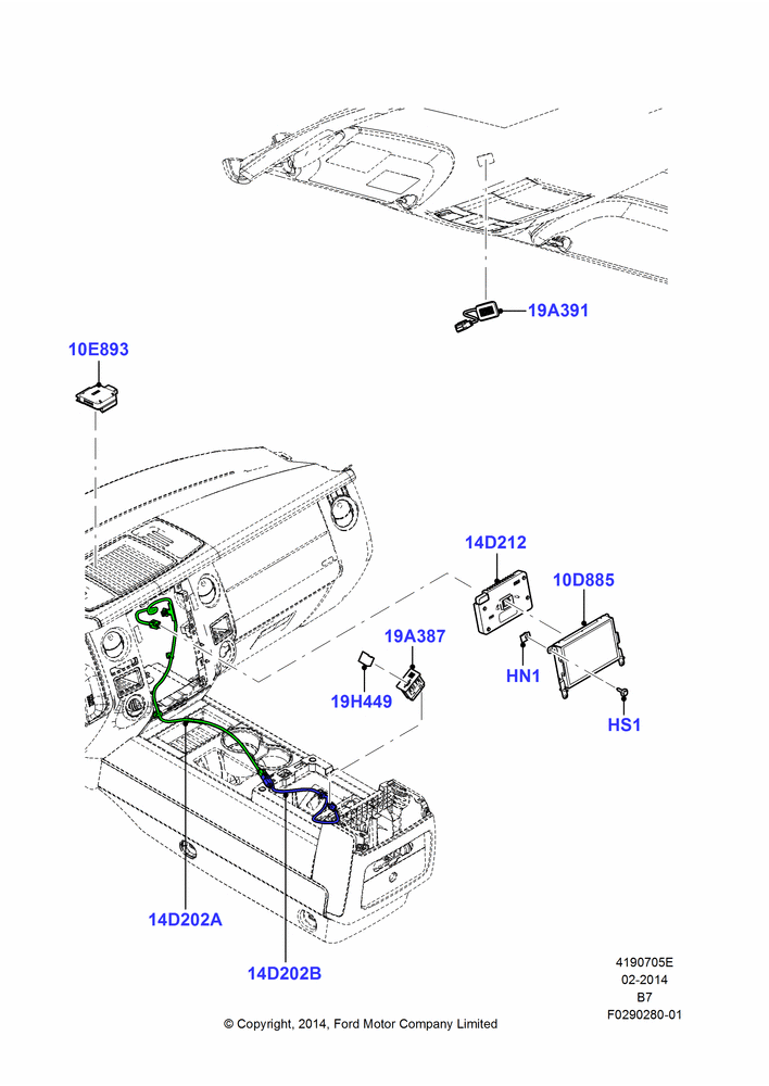 05E - Navigation System, With Navigation System; 11/AUG/2014-30/JUN/2017