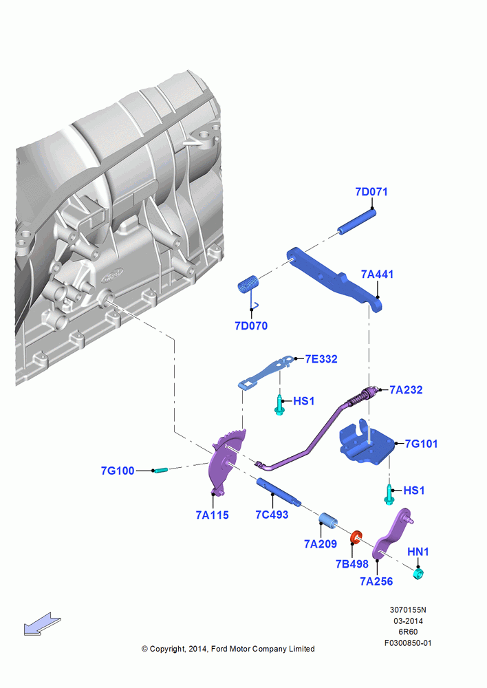 55N - Transmission Control Mechanisms, 6 Speed Automatic Trans (6R80); 11/AUG/2014