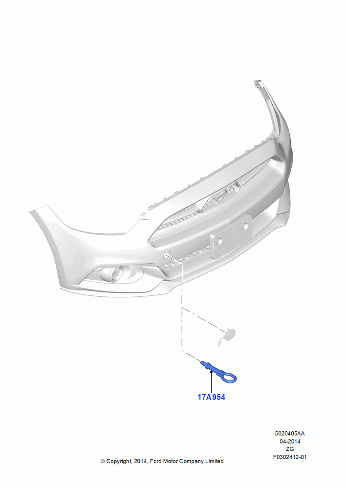 05AA - Tow Bar; 18/AUG/2014