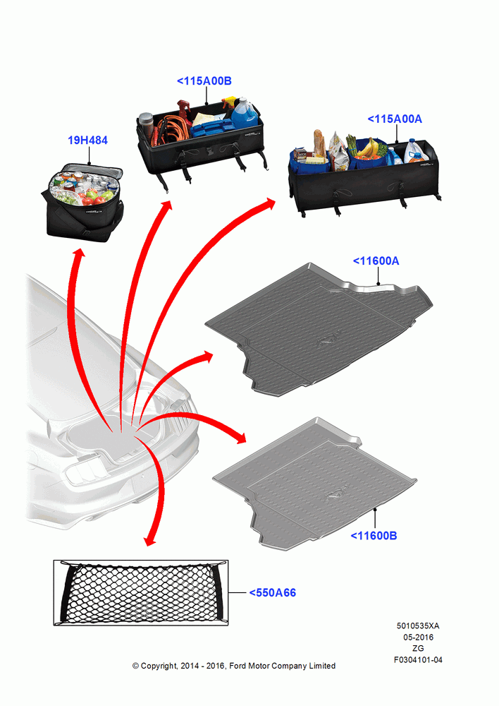 35XA - Load Compartment Trim, North American Markets, Accessory; 18/AUG/2014