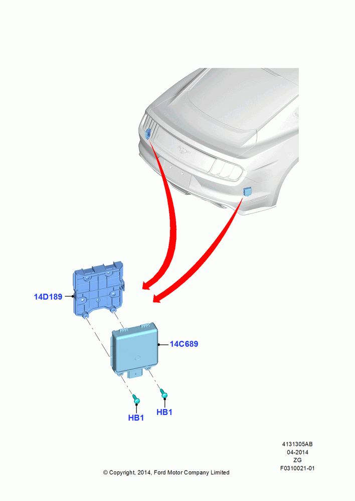 05AB - Parking Distance Control, Blind Spot Detection 2, North American Markets; 18/AUG/2014