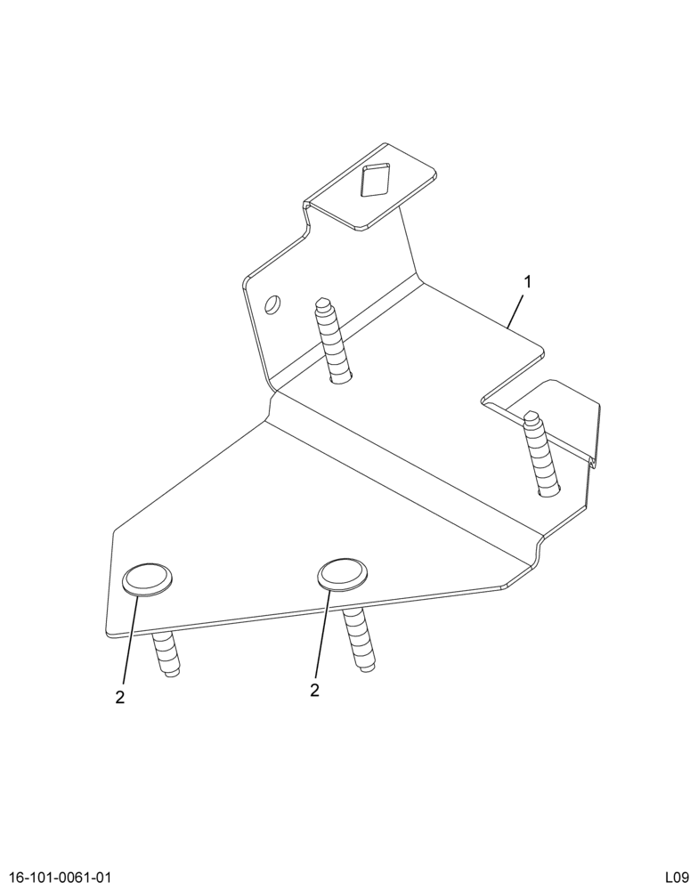......PLATE, FENDER EXT/VSM MTG (BC4Z-16C076-A)