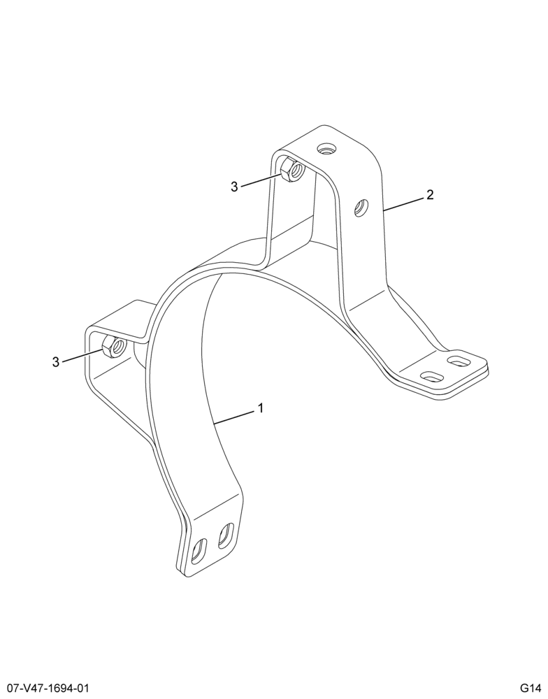 ......STRAP MUFFLER SUPT (8C4Z-5260-BA)