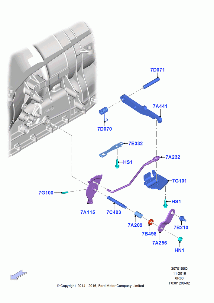 55Q - Transmission Control Mechanisms, 6 Speed Automatic Trans (6R80); 20/OCT/2014