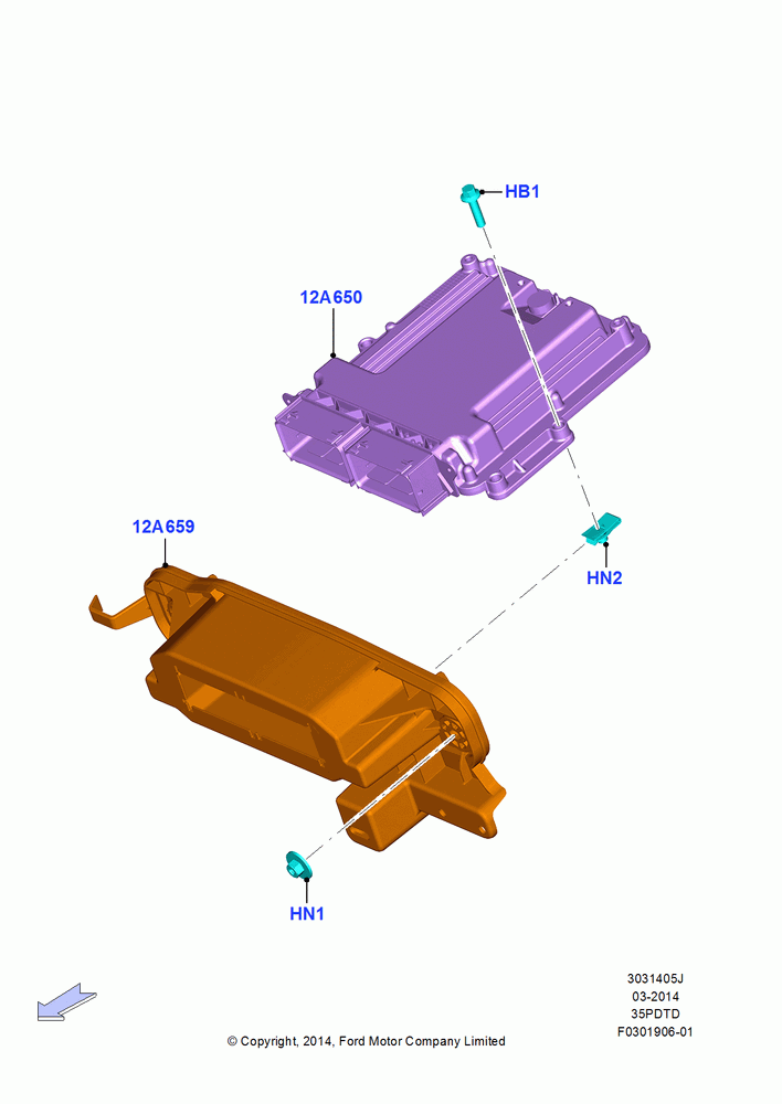 05J - Engine Modules and Sensors, 3.5L V6 GTDI; 20/OCT/2014